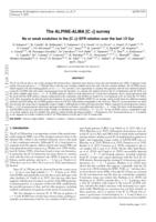 The ALPINE-ALMA [C II] survey. Little to no evolution in the [C II]-SFR relation over the last 13 Gyr