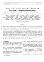 Peering into the formation history of β Pictoris b with VLTI/GRAVITY long-baseline interferometry