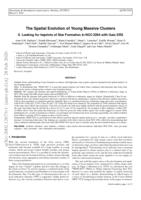 The spatial evolution of young massive clusters: II. Looking for imprints of star formation in NGC 2264 with Gaia DR2