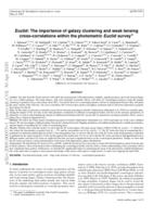 Euclid: The importance of galaxy clustering and weak lensing cross-correlations within the photometric Euclid survey