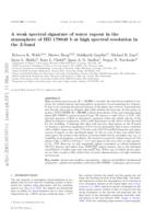 A weak spectral signature of water vapour in the atmosphere of HD 179949 b at high spectral resolution in the L band