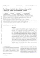 The mergers in Abell 2256: displaced gas and its connection to the radio-emitting plasma