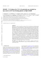 SHARP - VI. Evidence for CO (1-0) molecular gas extended on kpc-scales in AGN star-forming galaxies at high redshift