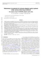 Robustness of prediction for extreme adaptive optics systems under various observing conditions. An analysis using VLT/SPHERE adaptive optics data