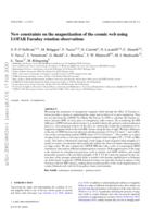 New constraints on the magnetization of the cosmic web using LOFAR Faraday rotation observations