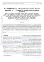 The GOGREEN survey: A deep stellar mass function of cluster galaxies at 1.0 < z < 1.4 and the complex nature of satellite quenching