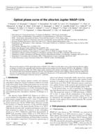 Optical phase curve of the ultra-hot Jupiter WASP-121b