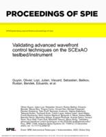 Validating advanced wavefront control techniques on the SCExAO testbed/instrument