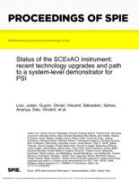 Status of the SCExAO instrument: recent technology upgrades and path to a system-level demonstrator for PSI