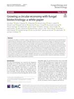Growing a circular economy with fungal biotechnology: a white paper