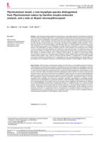 Ptychostomum touwii, a new bryophyte species distinguished from Ptychostomum rubens by iterative morpho-molecular analysis, and a note on Bryum microerythrocarpum