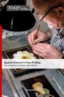 Quality control in fact-finding [second edition]