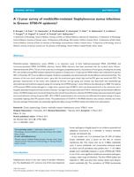 A 12-year survey of methicillin-resistant Staphylococcus aureus infections in Greece: ST80-IV epidemic?