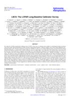 LBCS: The LOFAR Long-Baseline Calibrator Survey