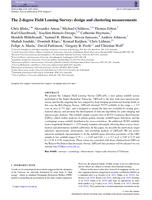 The 2-degree Field Lensing Survey: design and clustering measurements