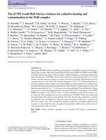 The JCMT Gould Belt Survey: evidence for radiative heating and contamination in the W40 complex