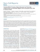 The MicroRNA-371 Family as Plasma Biomarkers for Monitoring Undifferentiated and Potentially Malignant Human Pluripotent Stem Cells in Teratoma Assays