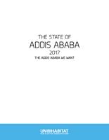 The State of Addis Ababa 2017: the Addis Ababa we want