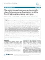 The carbon starvation response of Aspergillus niger during submerged cultivation: Insights from the transcriptome and secretome