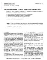 WSRT radio observations at 1.4 GHz of 22 Abell clusters of distance class 5