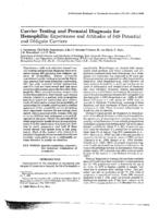 Carrier testing and prenatal diagnosis for hemophilia: experiences and attitudes of 549 potential and obligate carriers