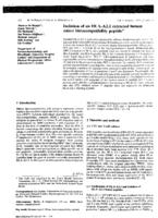 Isolation of a HLA-A2.1 extracted human minor histocompatibility peptide.