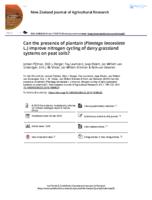 Can the presence of plantain (Plantago lanceolata L.) improve nitrogen cycling of dairy grassland systems on peat soils?