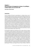 Deux décennies de changement en Europe: les politiques sociales d’après-crise au sein de l’UE