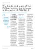 The Limits and Logic of the EU Harmonisation Process in the Wake of the COVID-19 Pandemic