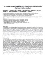 A non-energetic mechanism for glycine formation in the interstellar medium