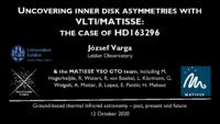 Uncovering inner disk asymmetries with VLTI/MATISSE: the case of HD 163296