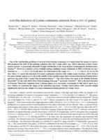 AstroSat detection of Lyman continuum emission from a z = 1.42 galaxy