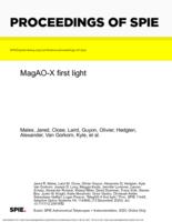 MagAO-X first light