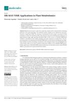 HR-MAS NMR applications in plant metabolomics