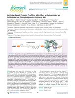 Activity-Based Protein Profiling Identifies alpha-Ketoamides as Inhibitors for Phospholipase A2 Group XVI