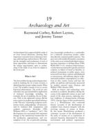 Archaeology and art