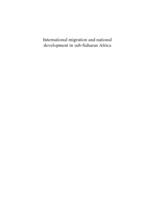 International migration and national development in sub-Saharan Africa : viewpoints and policy initiatives in the countries of origin