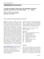 An improved model to study tumor cell autonomous metastasis programs using MTLn3 cells and the Rag2(-/-) gamma c(-/-) mouse