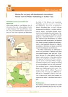 Missing the very poor with development interventions: results from the PADev methodology in Burkina Faso