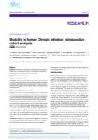 Mortality in former Olympic athletes: retrospective cohort analysis