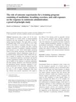 The role of outcome expectancies for a training program consisting of meditation, breathing exercises, and cold exposure on the response to endotoxin administration: A proof-of-principle study.