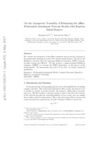 On the asymptotic normality of estimating the affine preferential attachment network models with random initial degrees