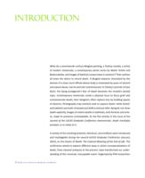 Introduction to the Journal of the LUCAS Graduate Conference, Issue 3 (2015)