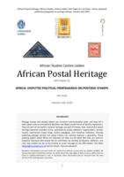 Africa: disputed political propaganda on postage stamps