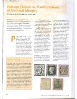 Postage stamps as manifestations of national identity : Germany and the Netherlands from 1849 to 2005