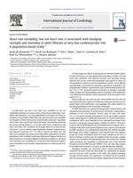 Heart rate variability, but not heart rate, is associated with handgrip strength and mortality in older Africans at very low cardiovascular risk: A population-based study