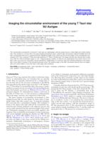 Imaging the circumstellar environment of the young T Tauri star SU Aurigae