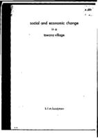 Social and economic change in a Tswana village