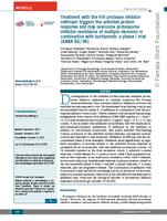 Treatment with the HIV protease inhibitor nelfinavir triggers the unfolded protein response and may overcome proteasome inhibitor resistance of multiple myeloma in combination with bortezomib: a phase I trial (SAKK 65/08)