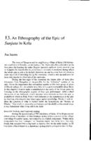 An Ethnography of the Epic of Sunjata in Kela